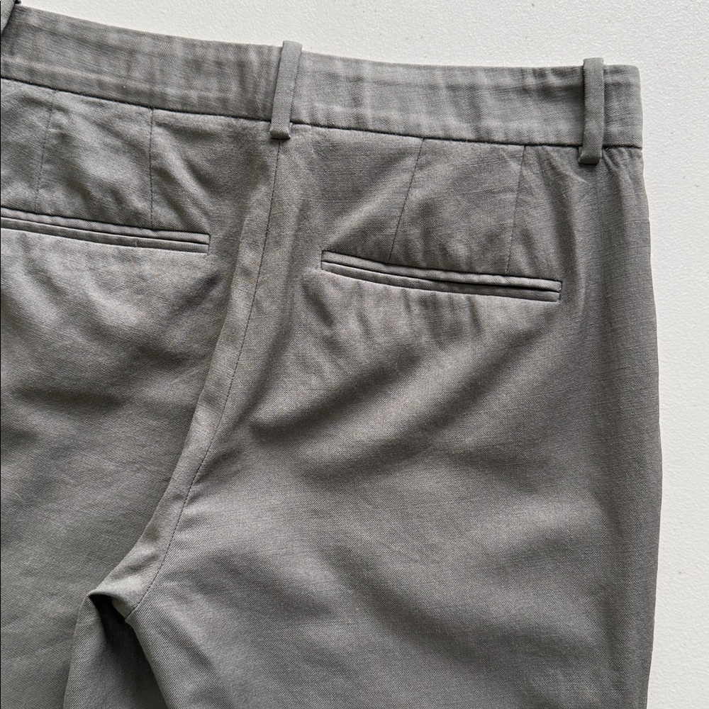 Theory Mustadio Wool Trousers Dark Gray Size 00 - Picture 4 of 16